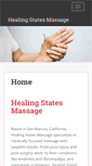 Mobile Screenshot of healingstates.com